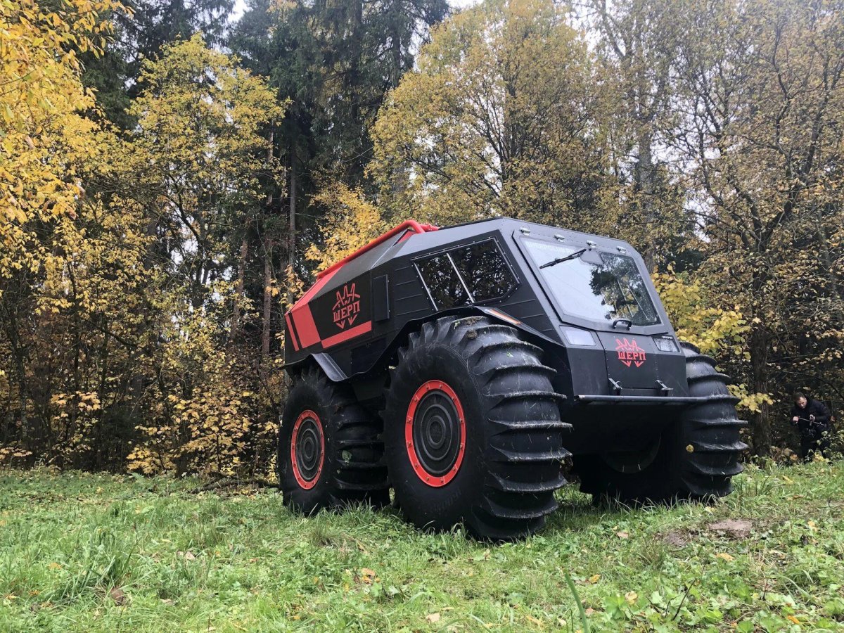 Вездеход болотоход Шерп