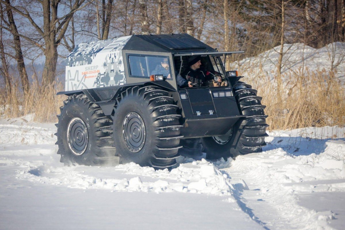 Вездеход амфибия Шерп