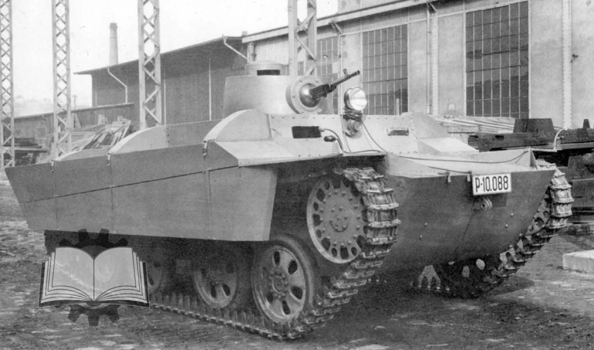 F-IV-H танк амфибия профиль