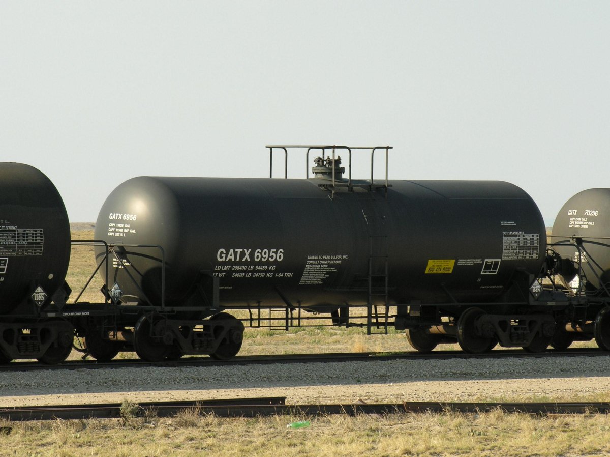 Tank car Railway