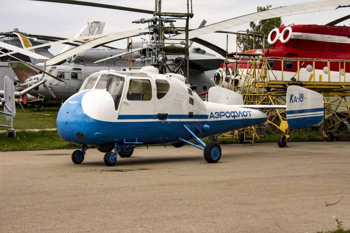Вертолёты Камова ка-18