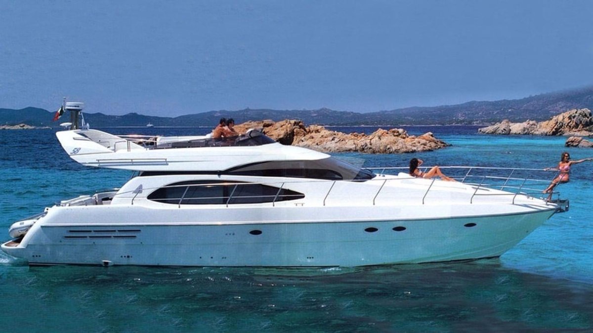 Azimut 58 Flybridge 1999 материал диванов