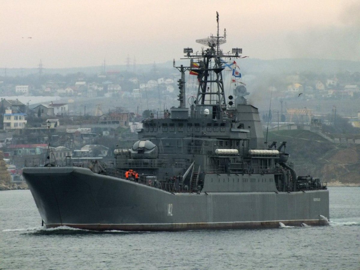 Десантный корабль Цезарь Куников