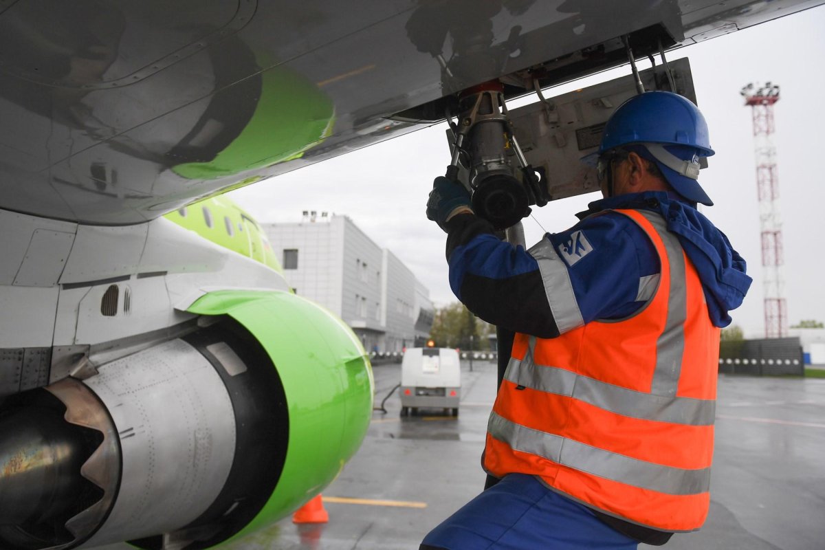 Заправка самолета