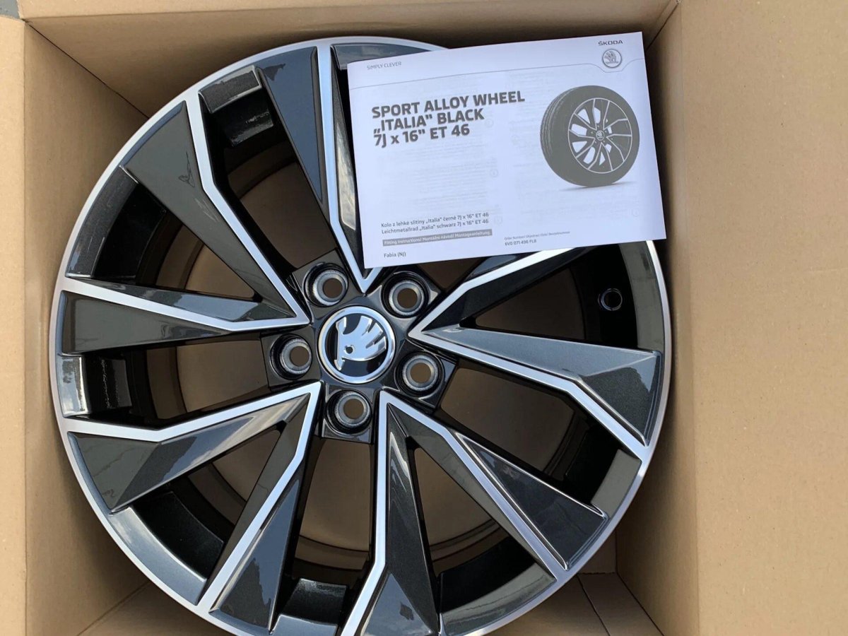 Диски r16 Italia Skoda Rapid