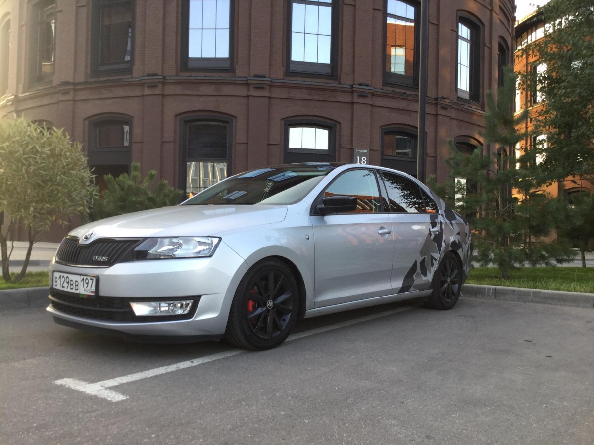 Skoda Rapid обвес