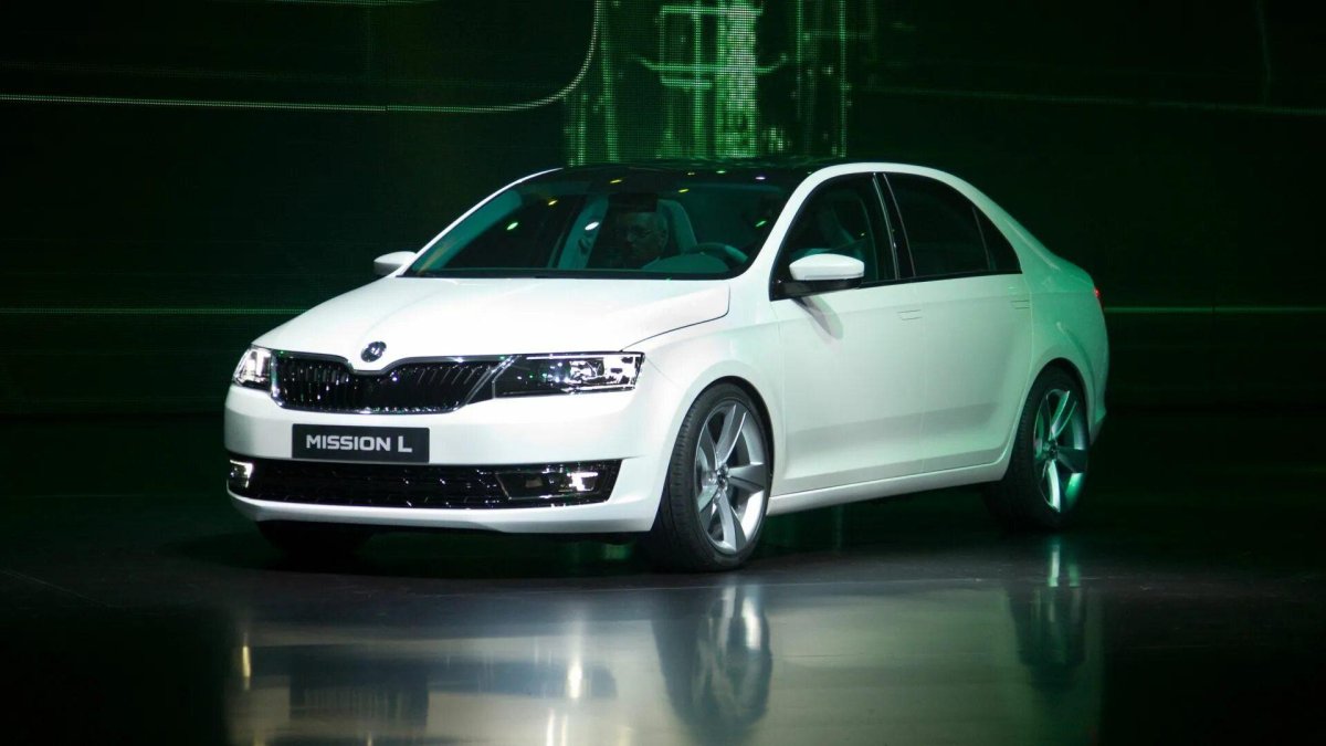 Тюнингованный Шкода Рапид