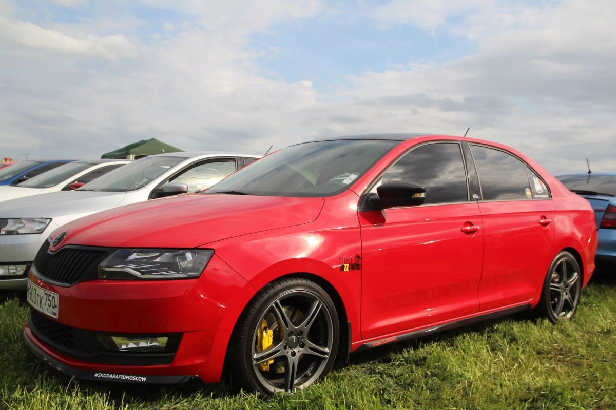 Skoda Rapid обвес