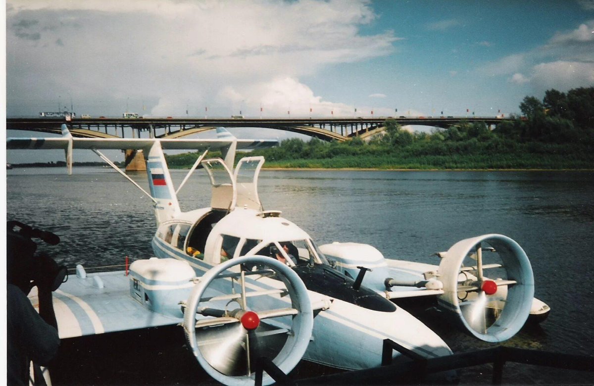 Экраноплан Волга-2 Алексеева