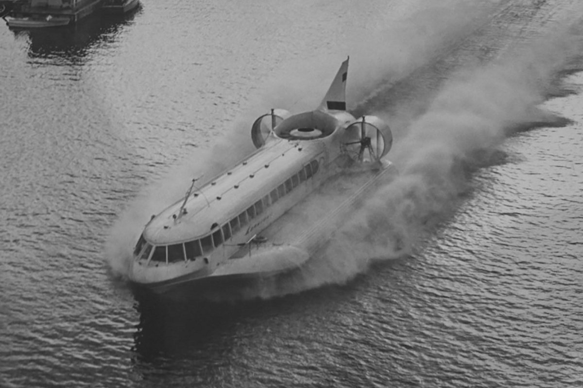 "Газотурбоход на воздушной подушке "Сормович" 1973