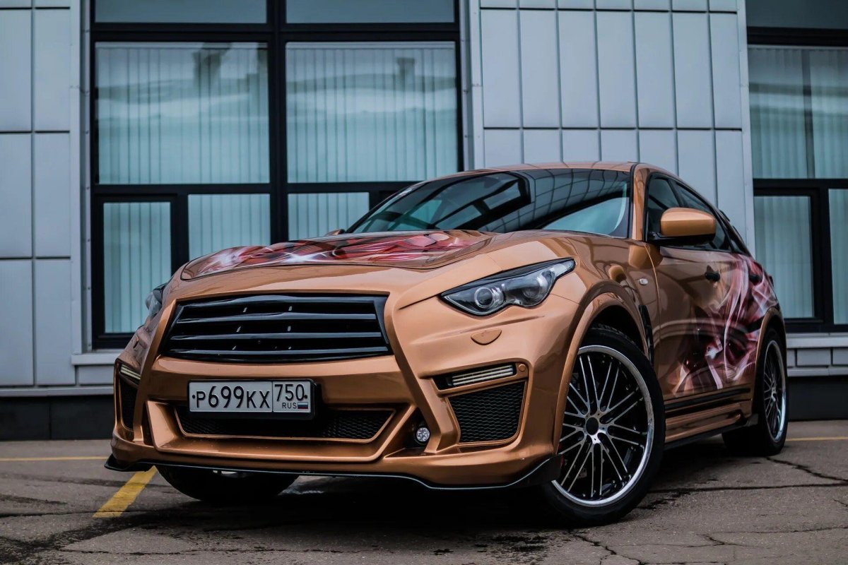 Infiniti qx70 колхоз