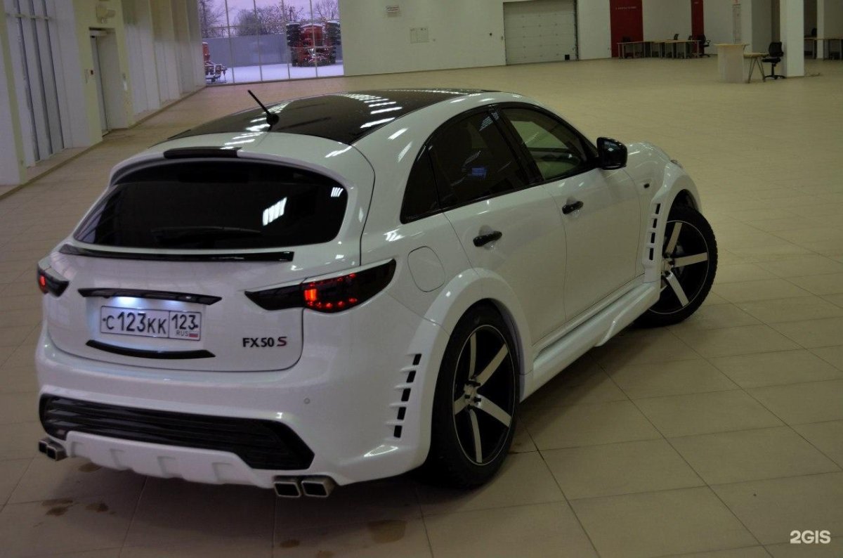 Инфинити fx35 в обвесе