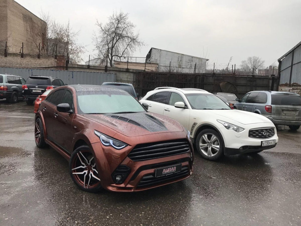 Инфинити qx70 обвес Ренегат