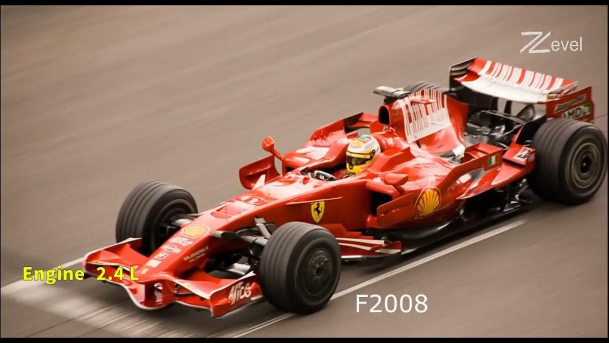 Болид Феррари f1 2008