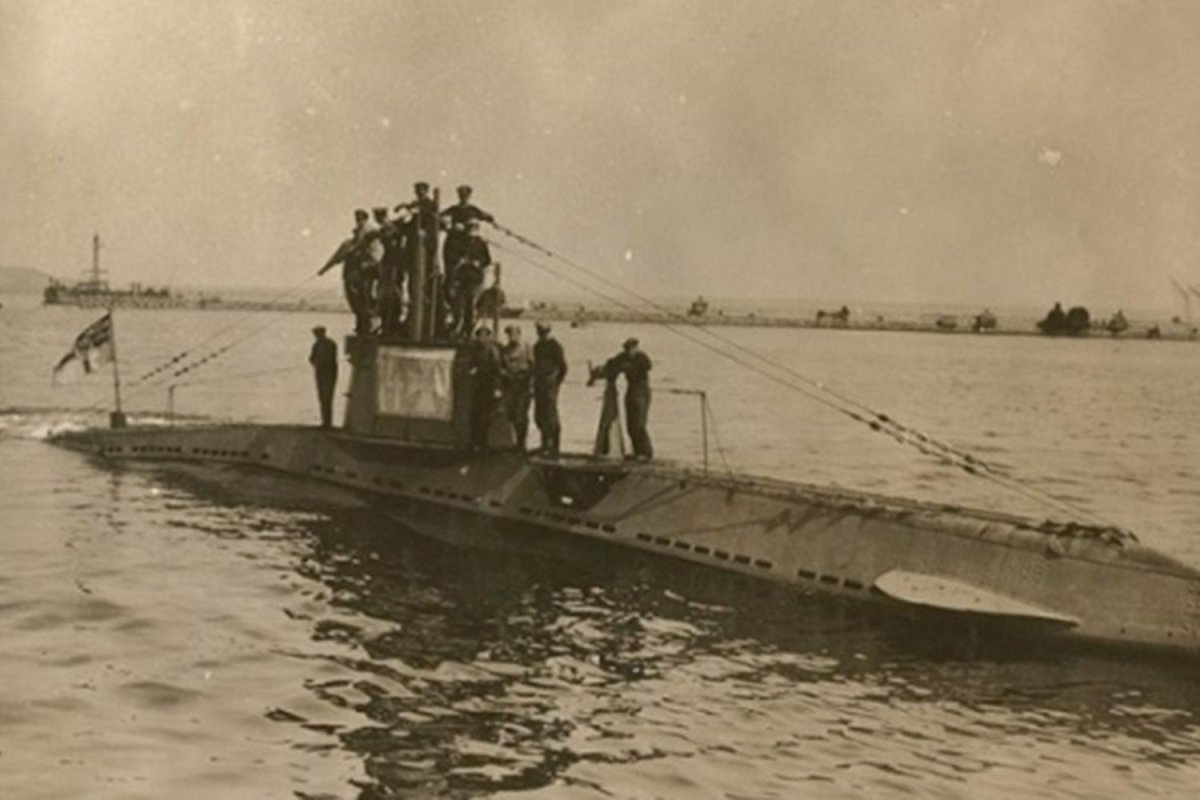 Подводная лодка 1 мировой войны