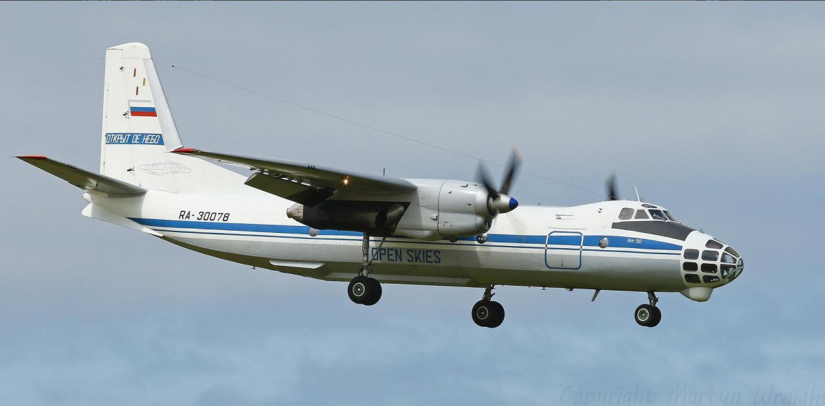 АН-30 фотооборудование