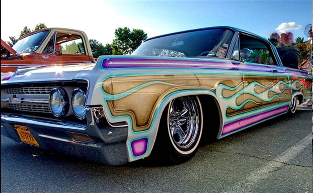 Лоурайдер с флеймом