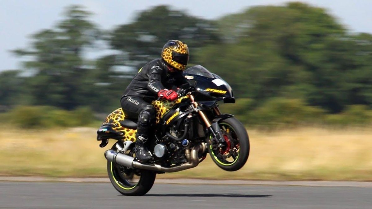 Hayabusa Suzuki Wheelie