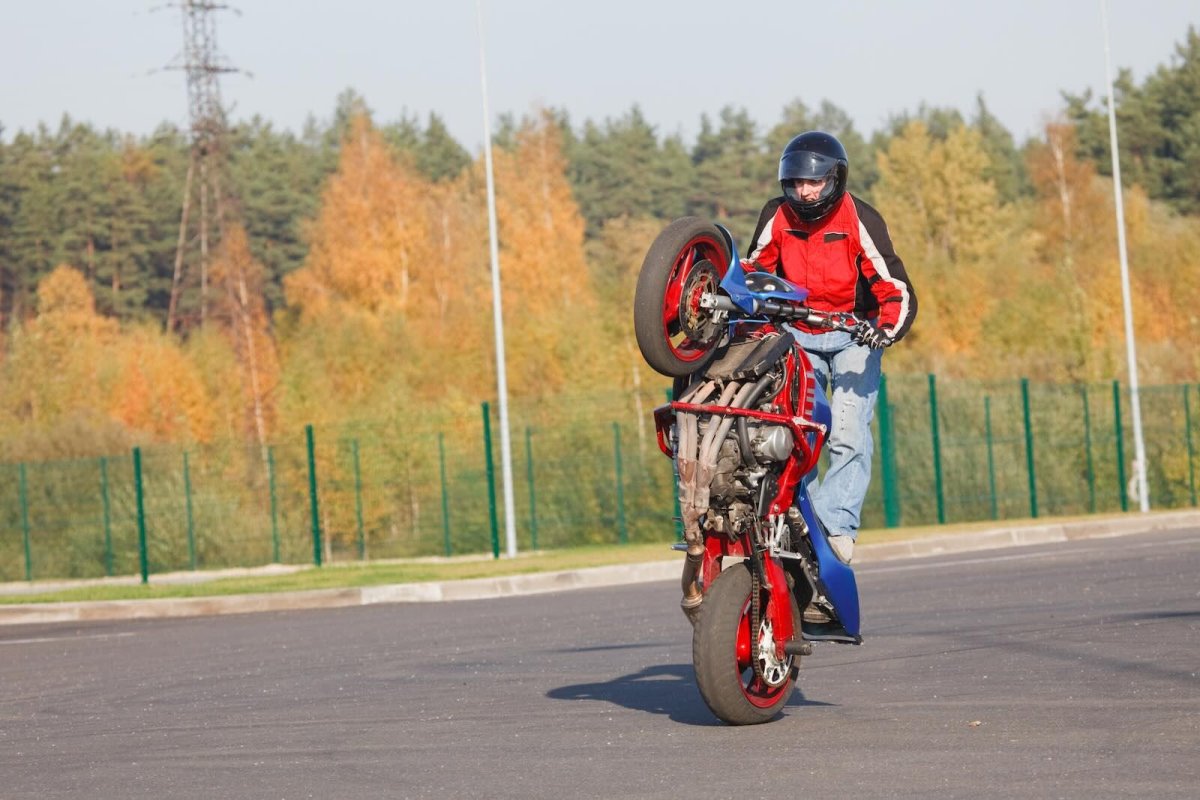 Просто Райдер стант