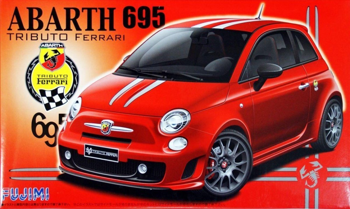 Fujimi 1/24 Fiat Abarth Ferrari 695