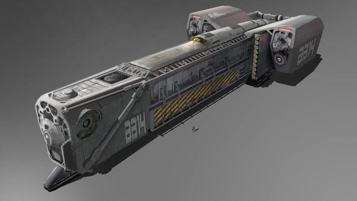 Космический десантный корабль концепт