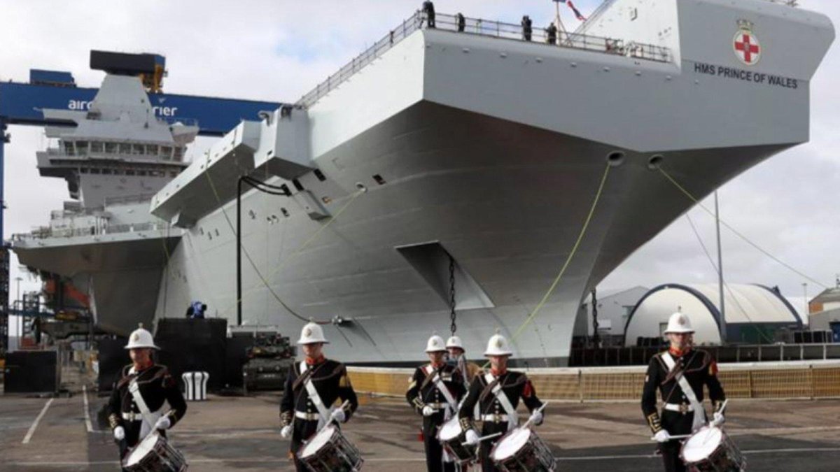 Великобритании HMS Prince of Wales («принц Уэльский»)