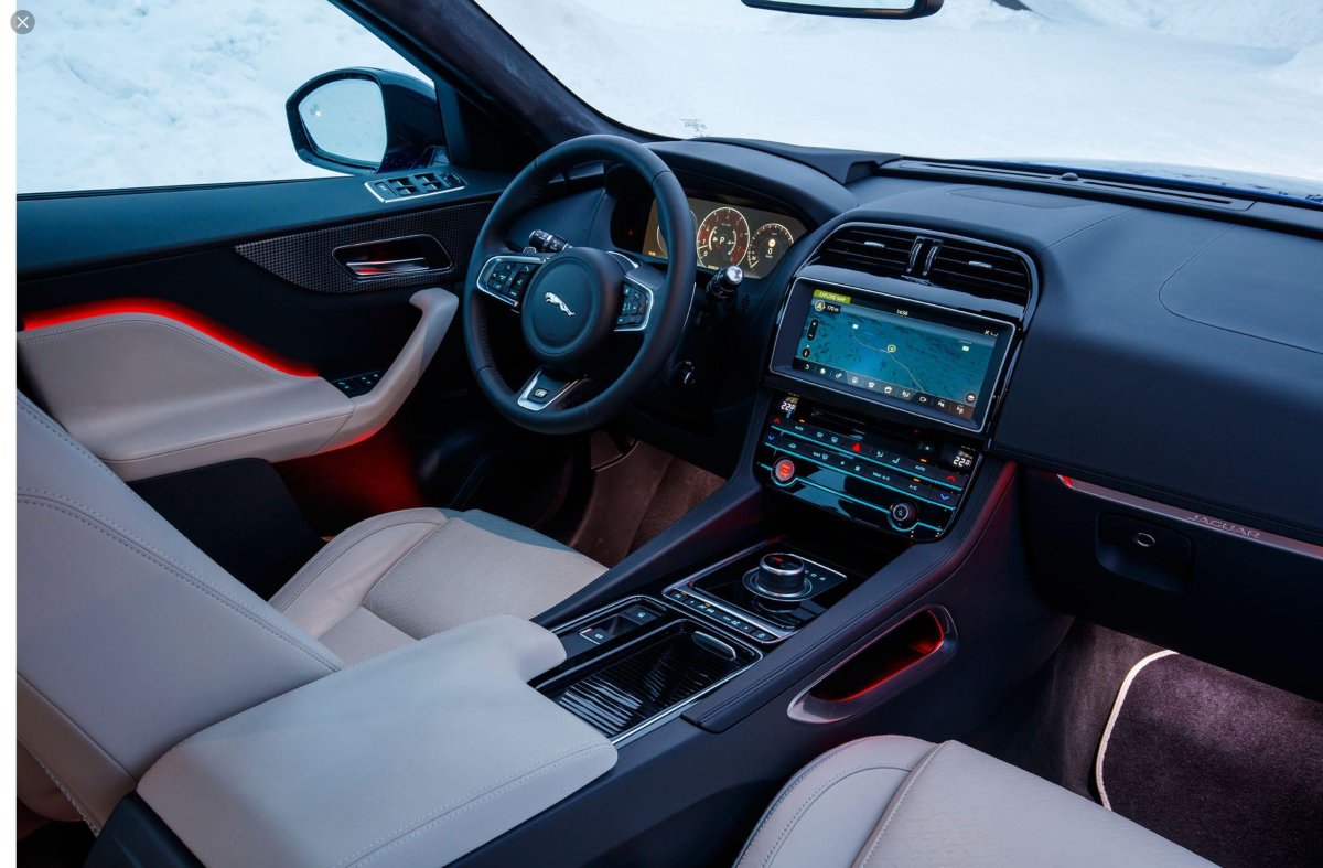 Jaguar f Pace 2022 салон