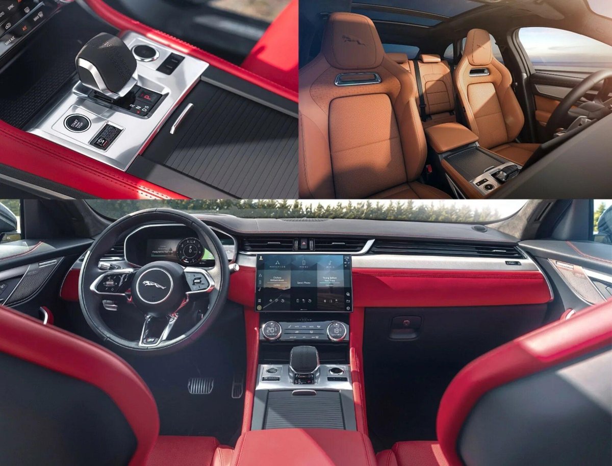 Jaguar f Pace 2022 салон