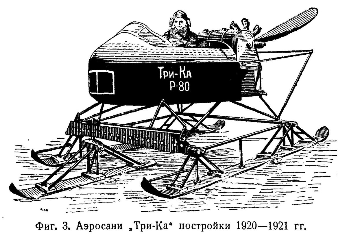 Аэросани Неждановского 1903