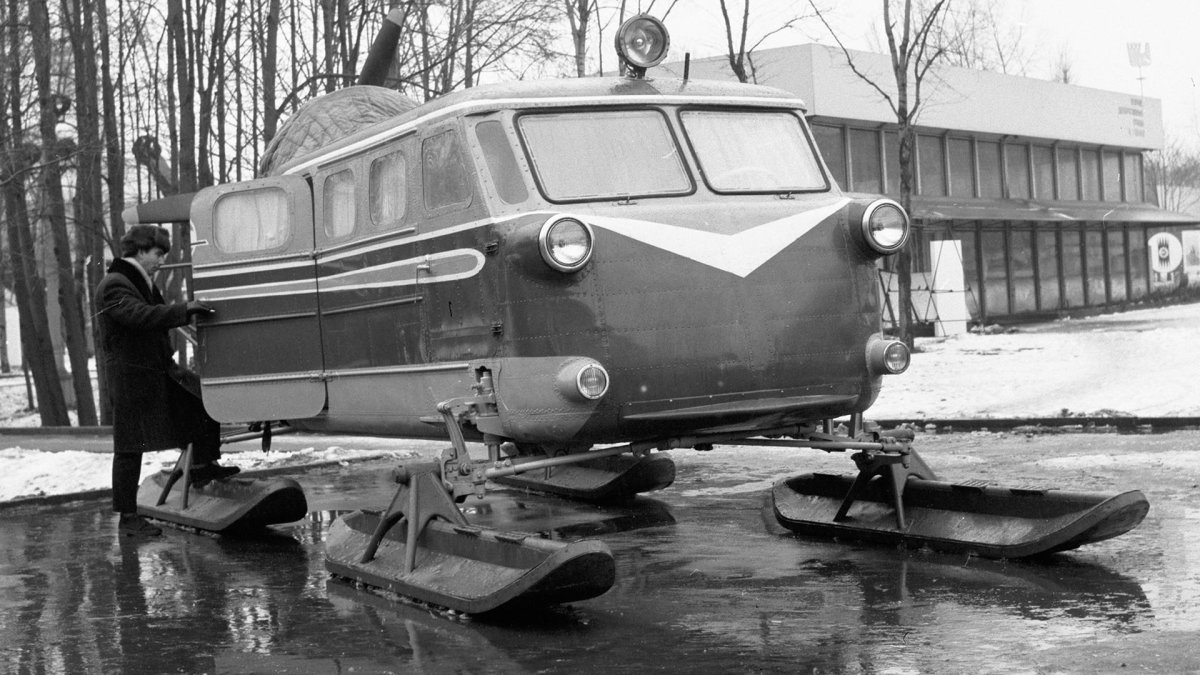 Аэросани-амфибия а-3