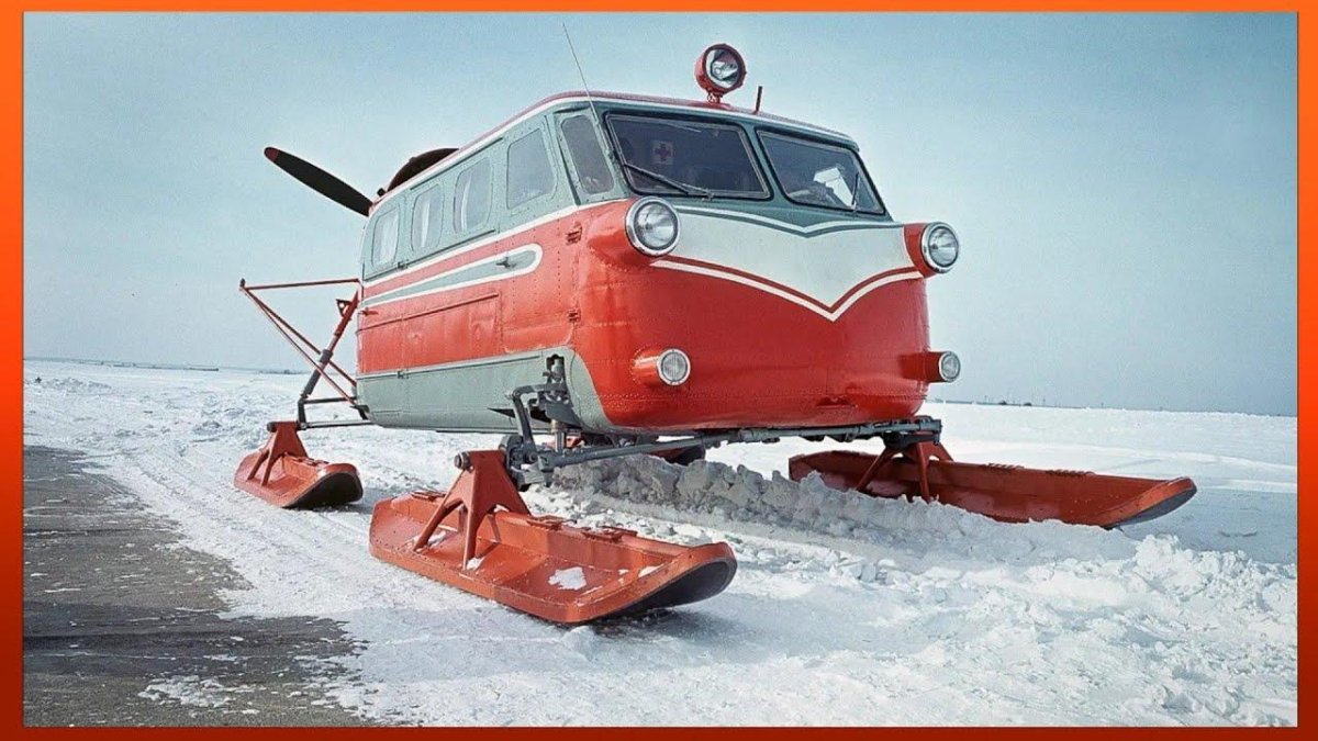 Аэросани-амфибия а-3