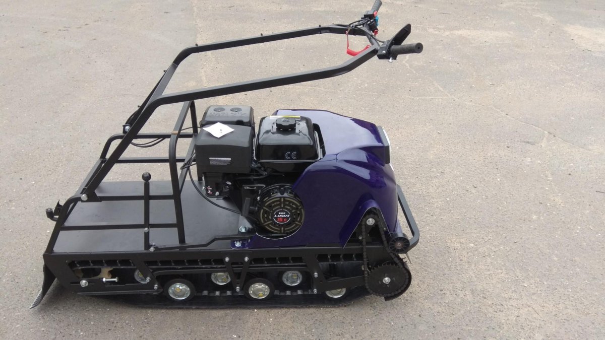 Мотобуксировщик Бурлак 15 л.с