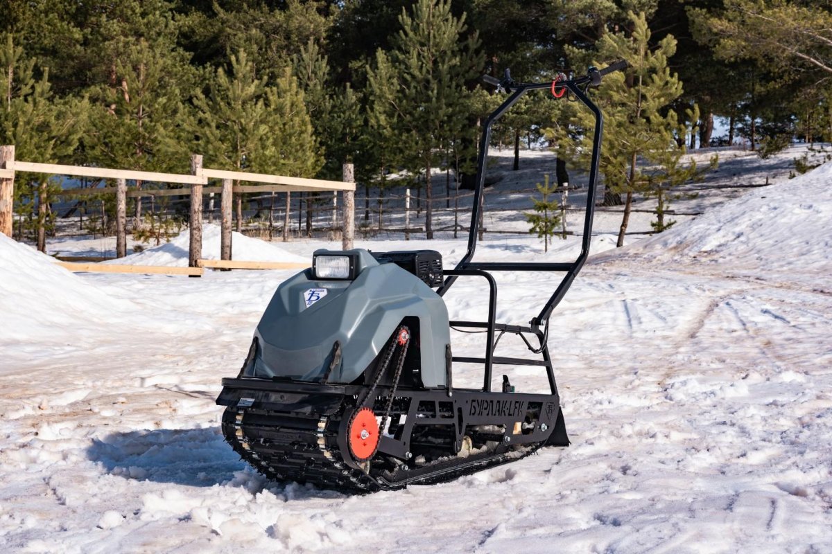 Мотобуксировщик Бурлак м2