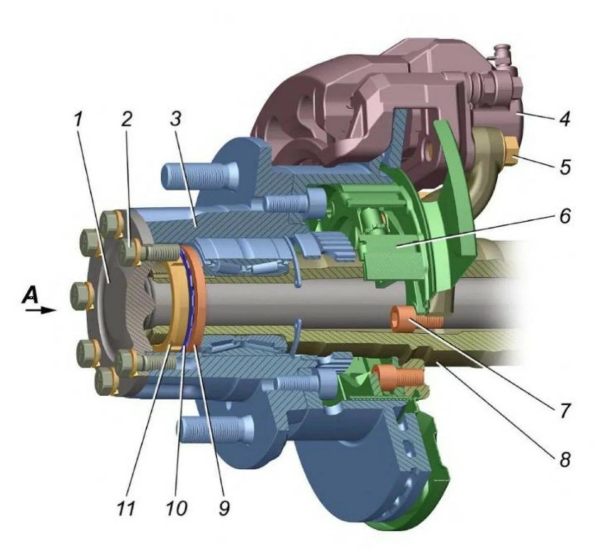 Задний мост Газель Некст 4.6