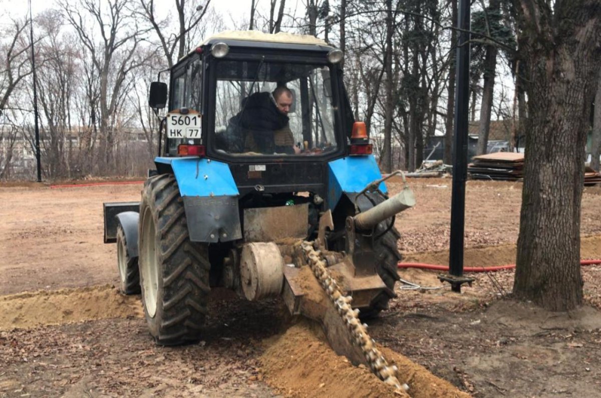 Траншеекопатель «МТЗ ЭТЦ-1609»