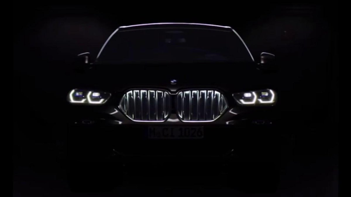 БМВ х6 черная новая