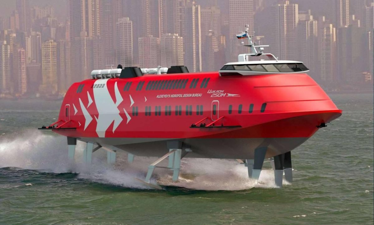 Газотурбоход «циклон 250м