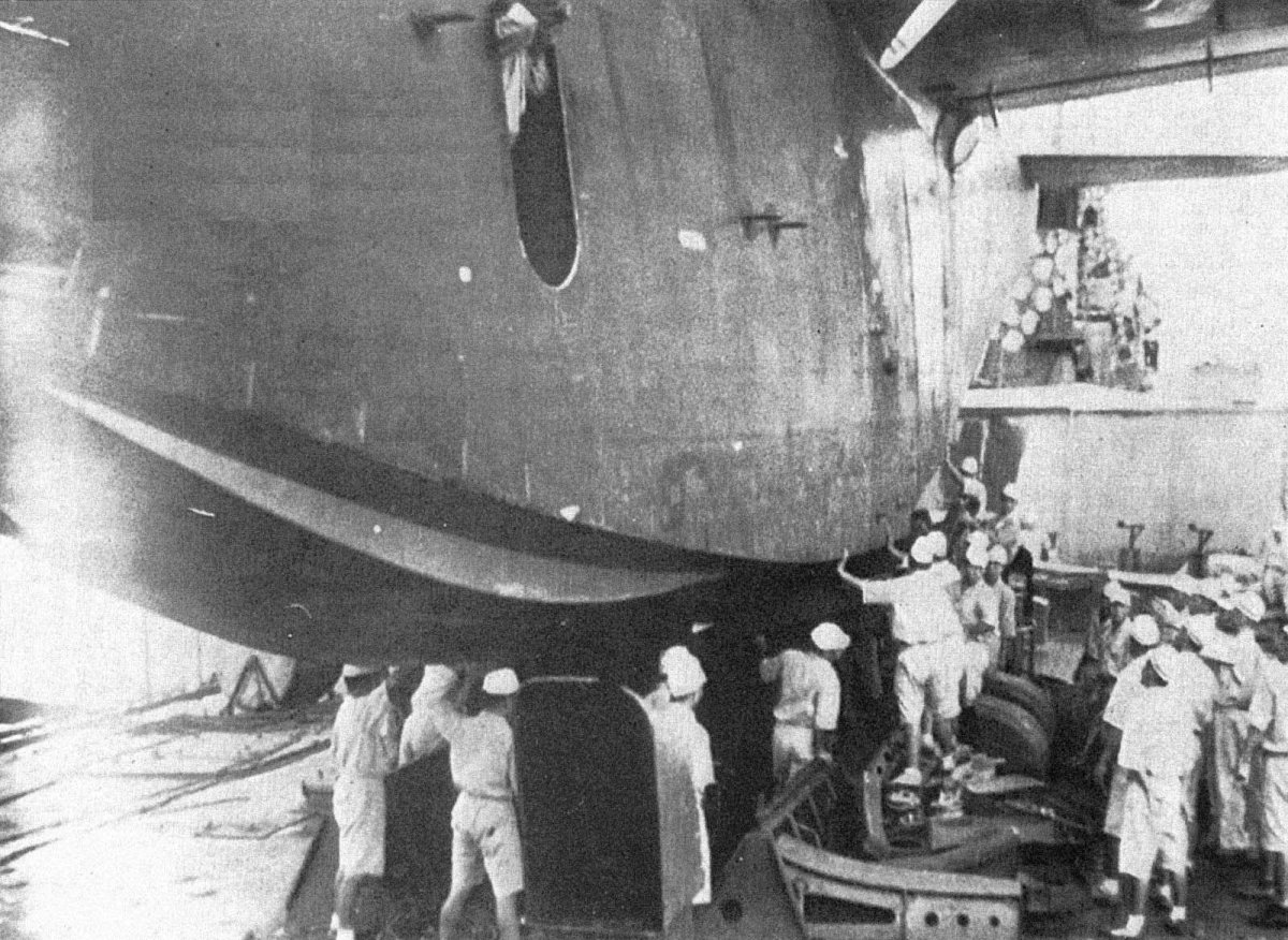 Японская летающая лодка Kawanishi h8k