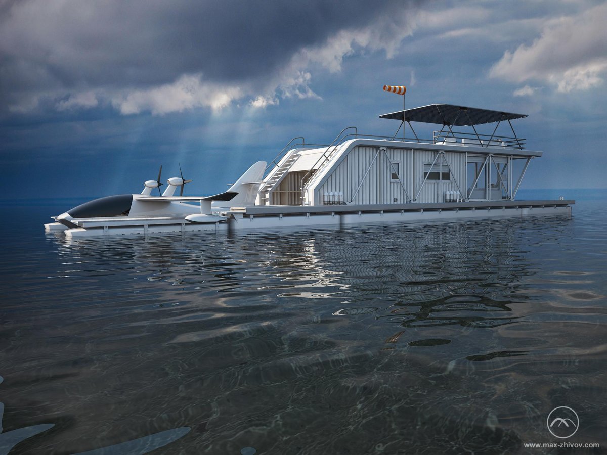 Гидрохаус под водой