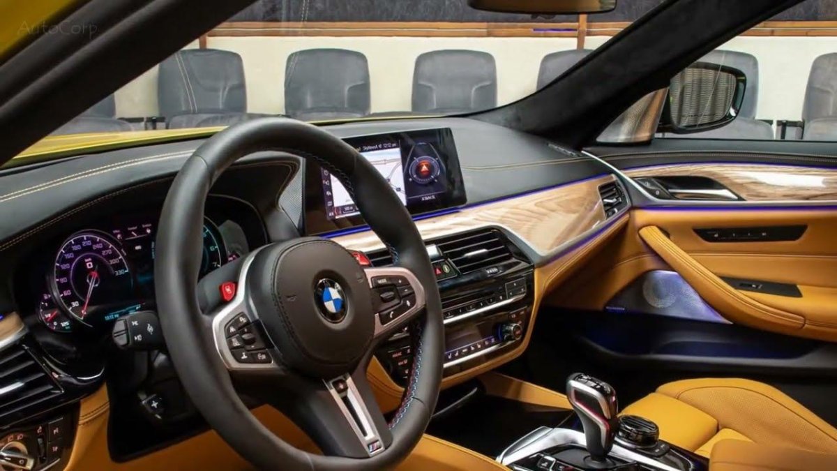 BMW m5 2020 салон