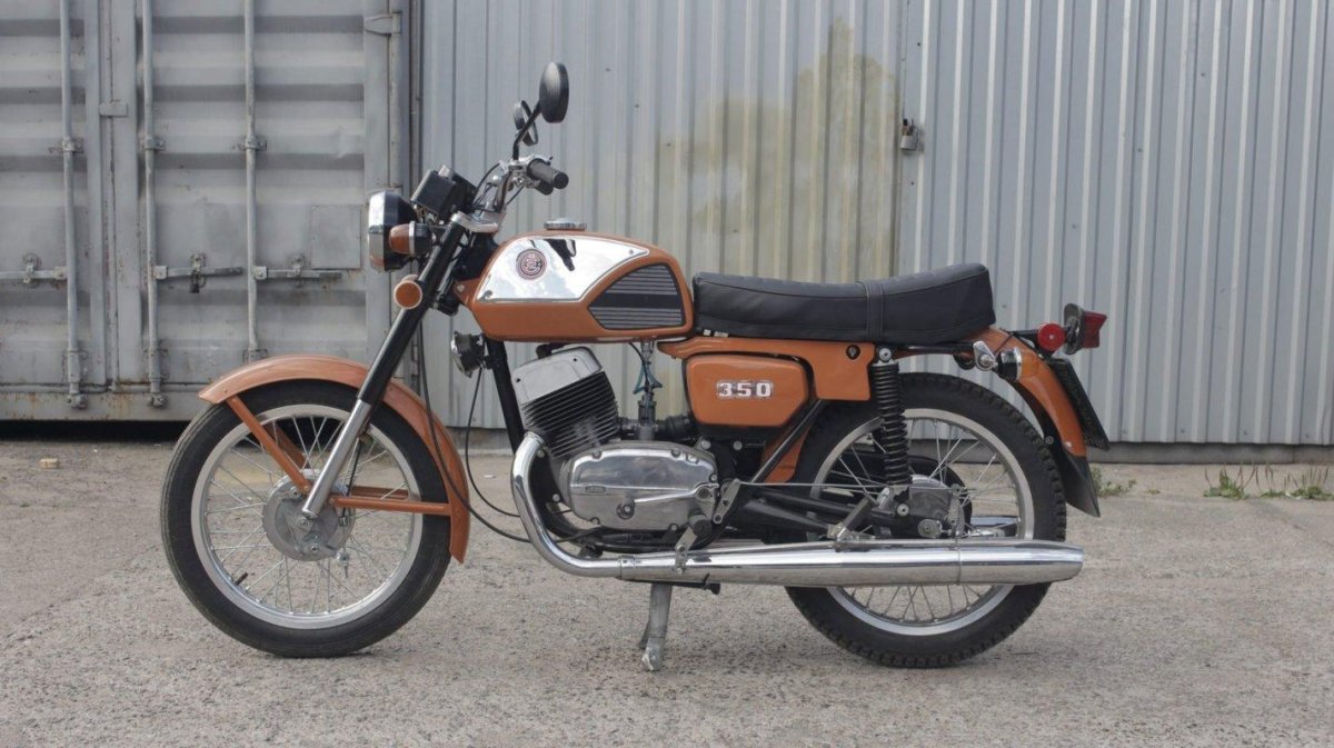 Мотоцикл cz 350