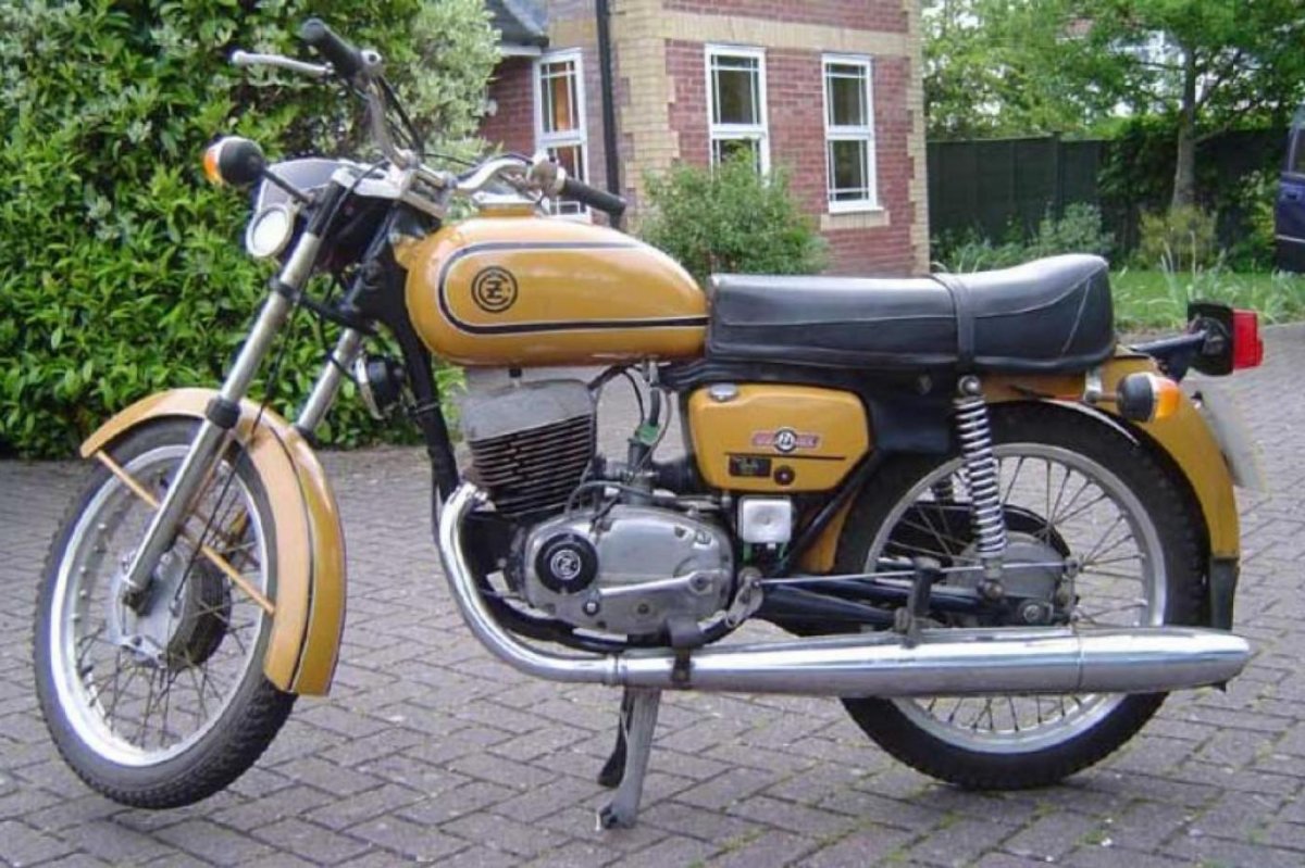 Мотоцикл Ява Чезет