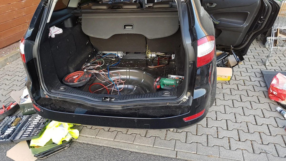 Форд Мондео 4 универсал багажник