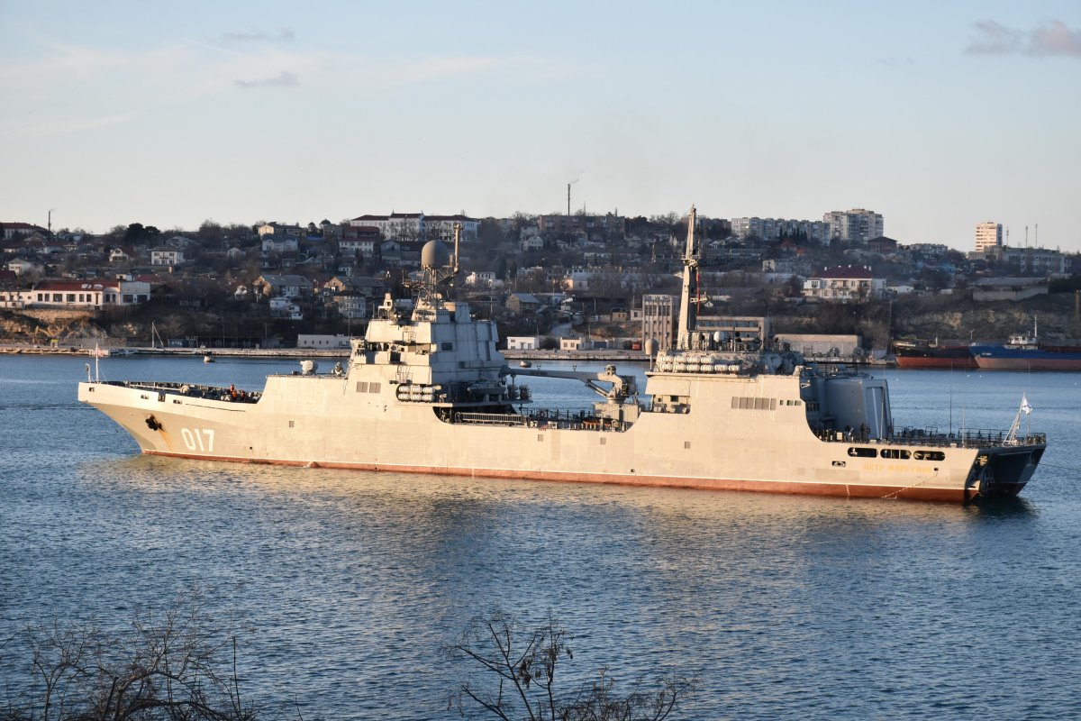 Пётр Моргунов большой десантный корабль