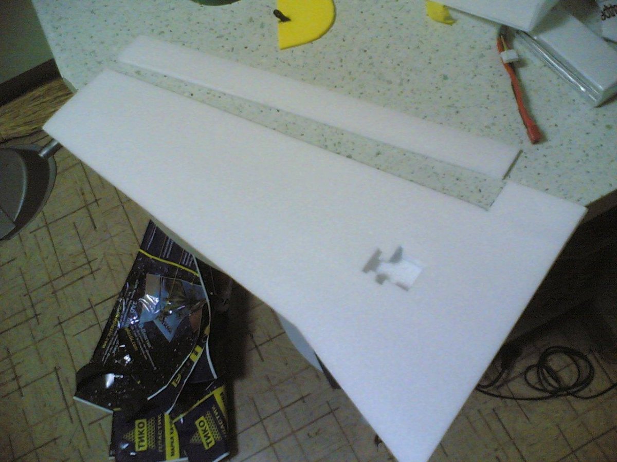 Тяги элеронов