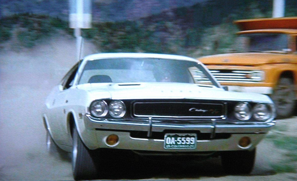 Dodge Challenger 1971 Исчезающая точка