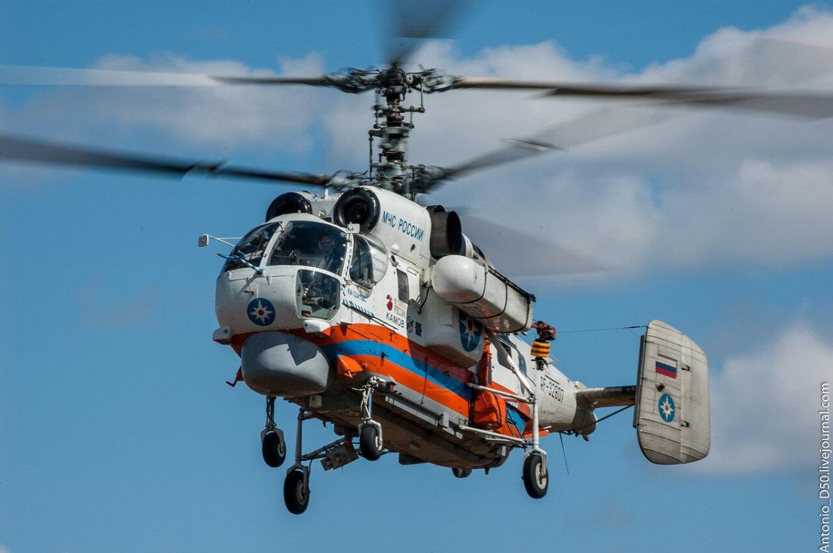 Вертолет МЧС ка 32