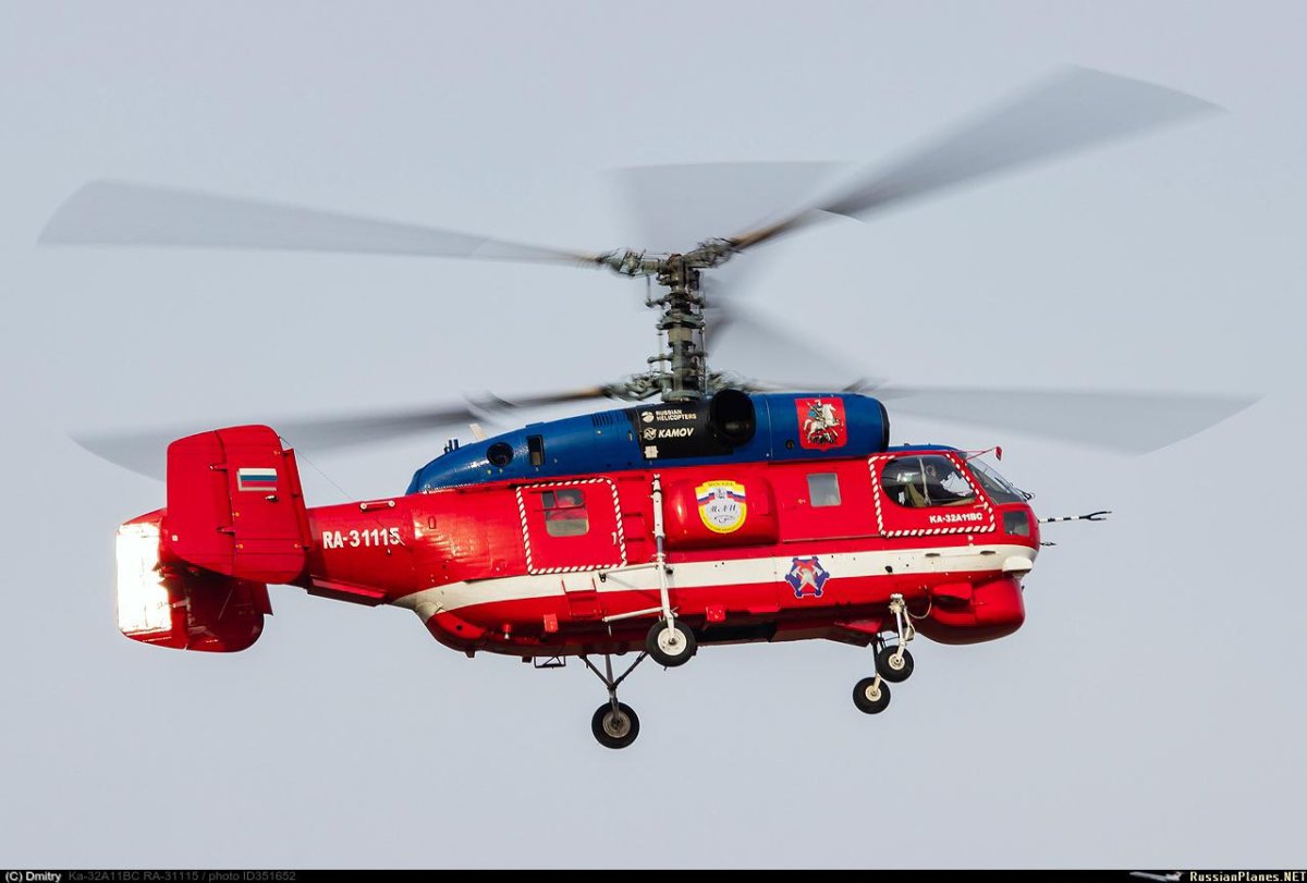 Вертолет ка 32 мац