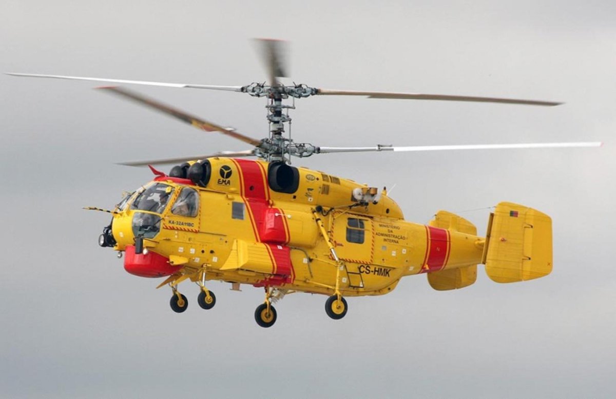 Вертолет модели ка-32а2