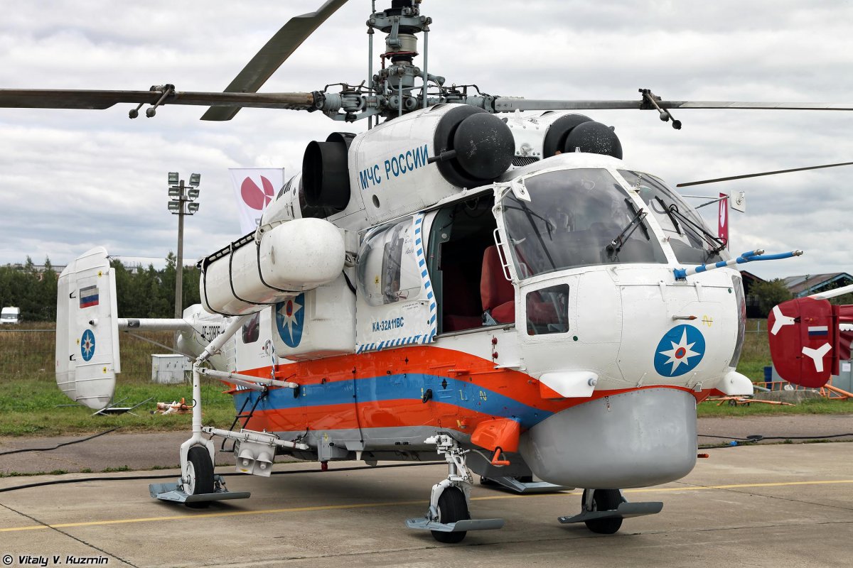 Ка-32 кабина